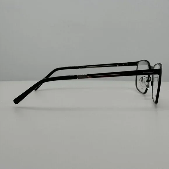 Priority Eyewear Eyeglasses Eye Glasses Frames Samson C-1 Black 55-19-140